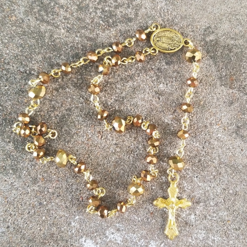 Golden Mirror Rosary